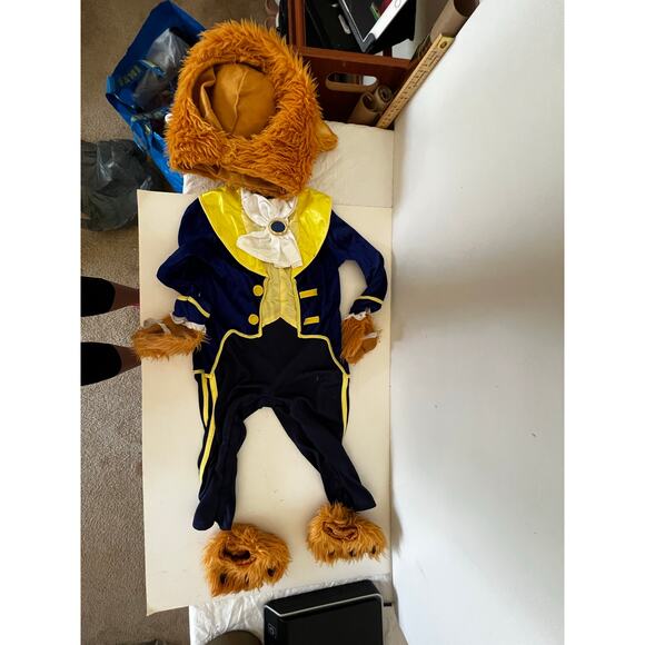 Boy's Infant Baby 12-24 Months Disney’ Beauty And The Beast Animated Costume EUC - Picture 2 of 6